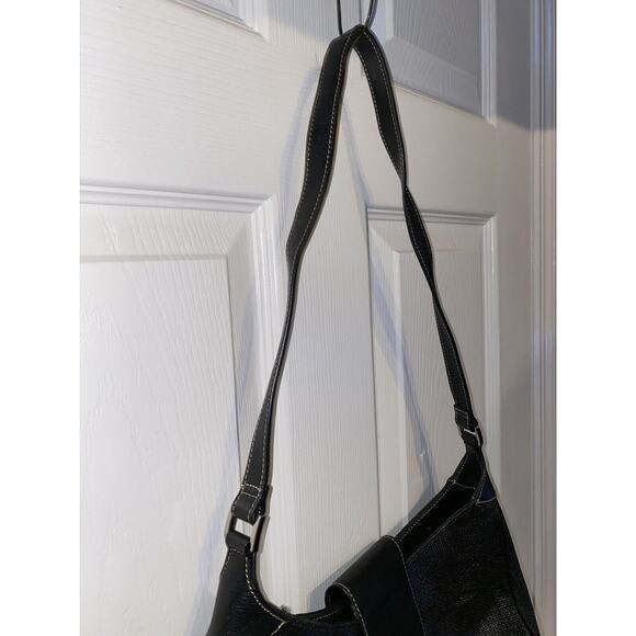 MAXX New York Polypropylene Leather Shoulder Handbag, Plaid. - Picture 7 of 16